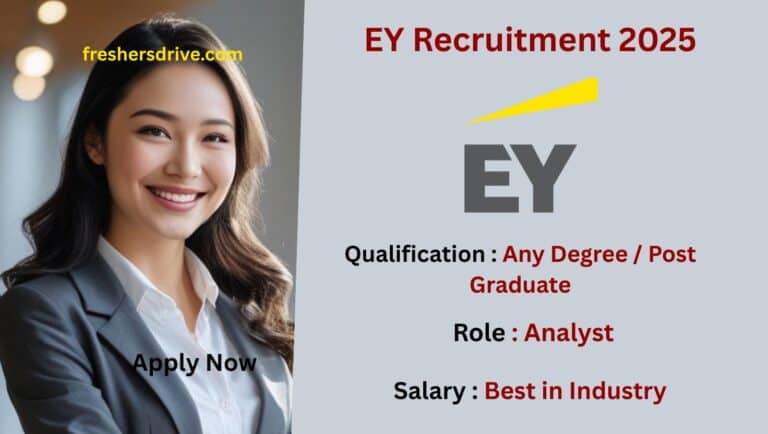 EY Recruitment Drive 2025 – Power BI Advance Analyst Job in Pune