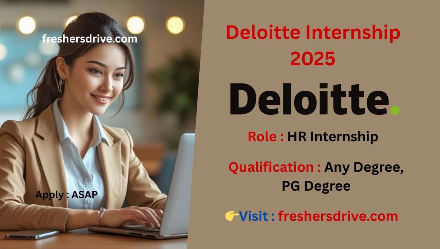Deloitte Internship 2025 – Team Collaboration at Office