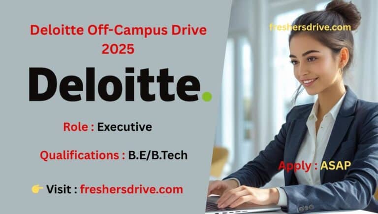 Deloitte Off-Campus Drive 2025 Banner