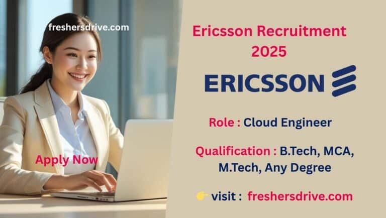 How to Apply for Ericsson Recruitment 2025 for Cloud Engineers