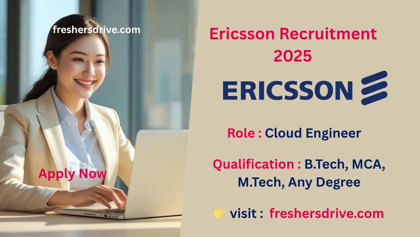 How to Apply for Ericsson Recruitment 2025 for Cloud Engineers
