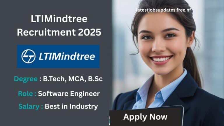 LTIMindtree Off Campus Drive 2025 – Freshers Hiring for Associate Trainee Role