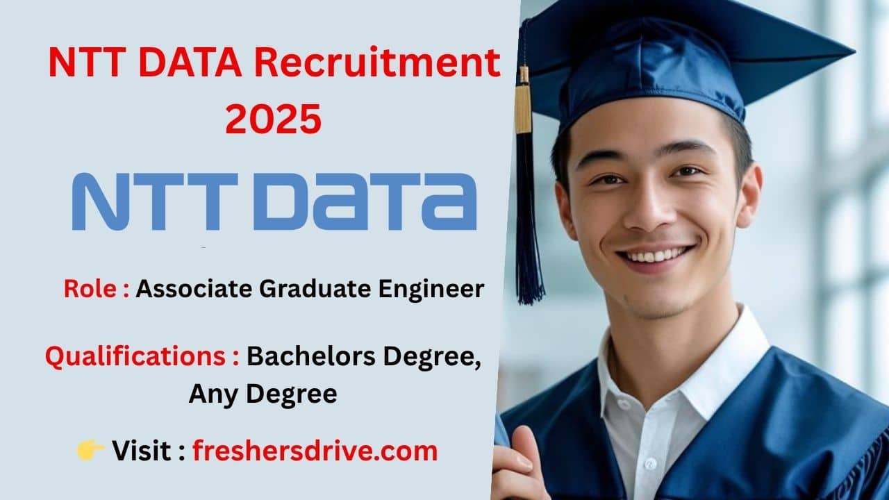 NTT DATA Recruitment 2025 for Associate Graduate Engineer in Pune Apply Online