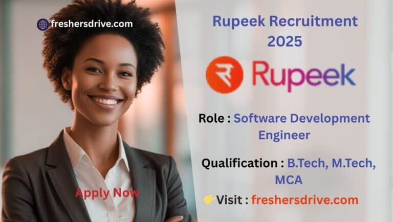 Rupeek Recruitment 2025 for Freshers and Experienced