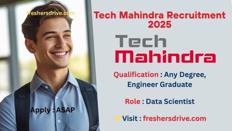 Tech Mahindra Recruitment 2025 for Chat Support – Customer Service Job Hiring