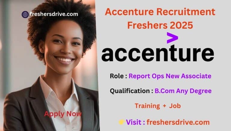 Accenture Off Campus Drive 2025 Hiring Banner