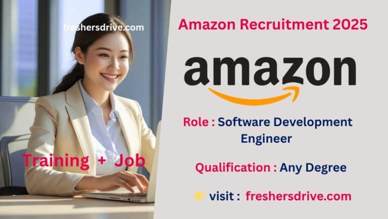 Amazon Freshers Recruitment 2025 – Software Development Engineer
