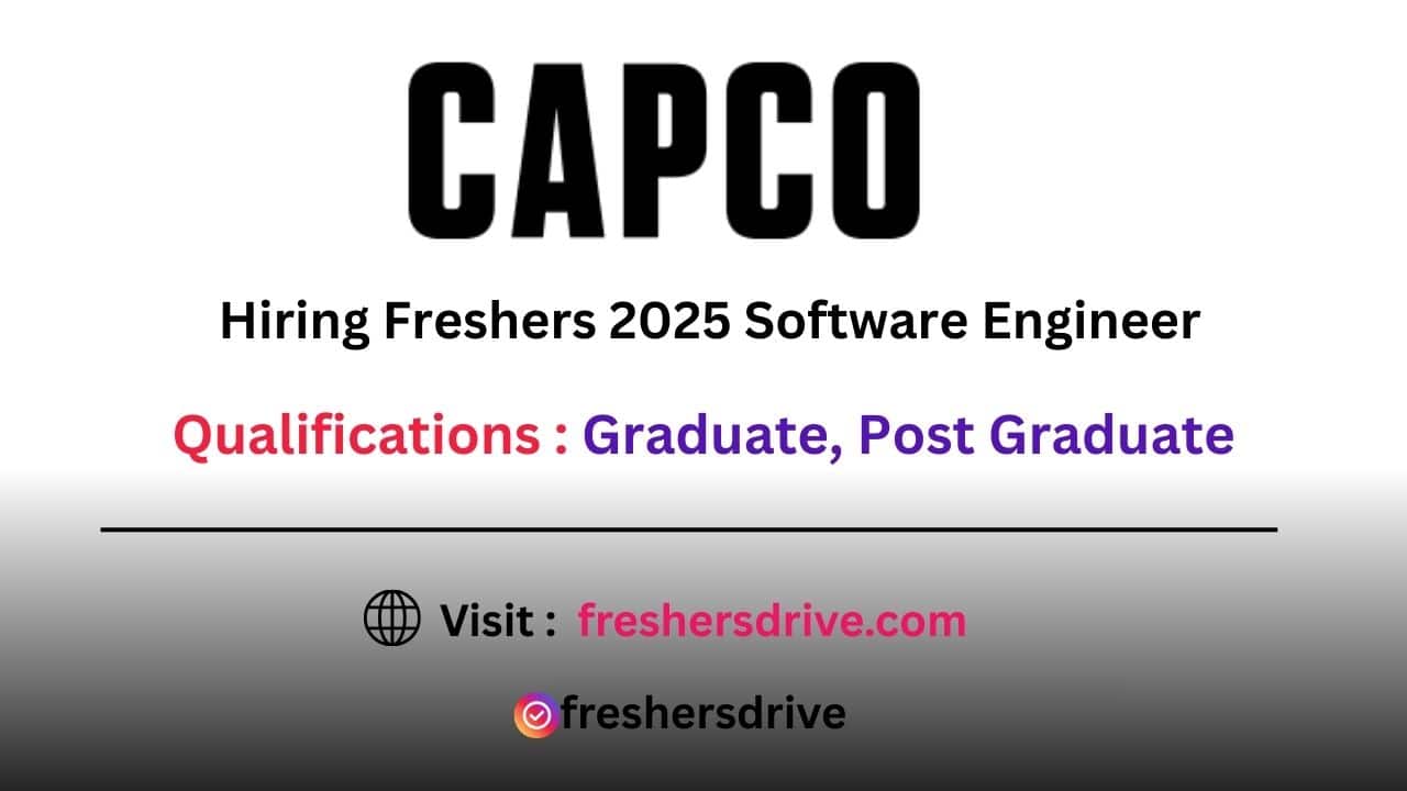 Capco Off Campus Drive 2025 – Junior QA Role in Bangalore