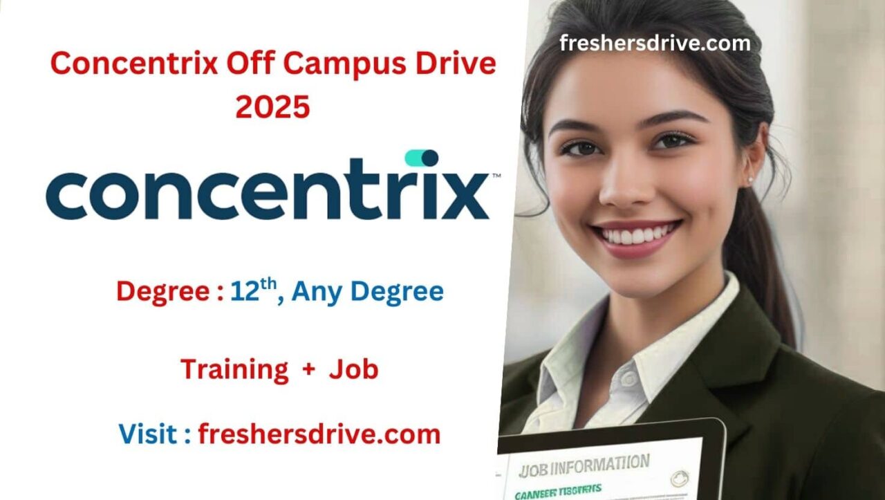 Concentrix Off Campus Drive 2025 – Apply Online