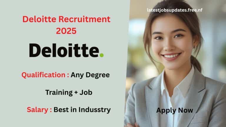 Deloitte Hiring Freshers 2025 for Junior Analyst role in Bangalore & Hyderabad