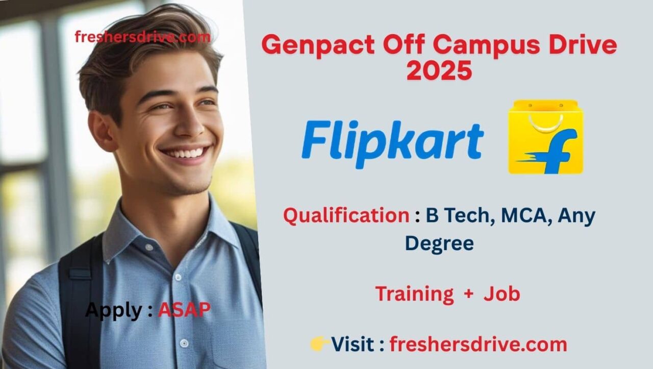 Flipkart Hiring Freshers 2025 – SDE-1 Job in Bangalore