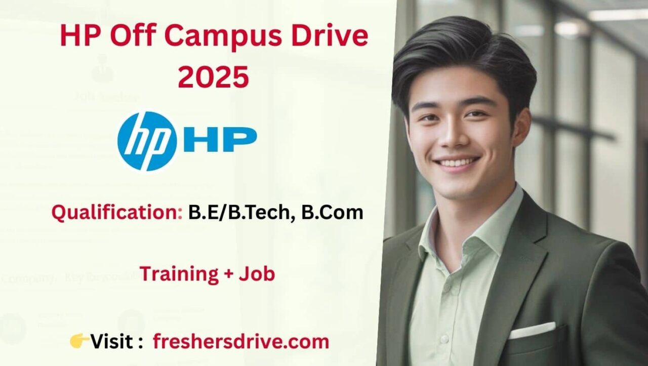 HP Off Campus Drive 2025 – Financial Analyst Hiring in Bangalore