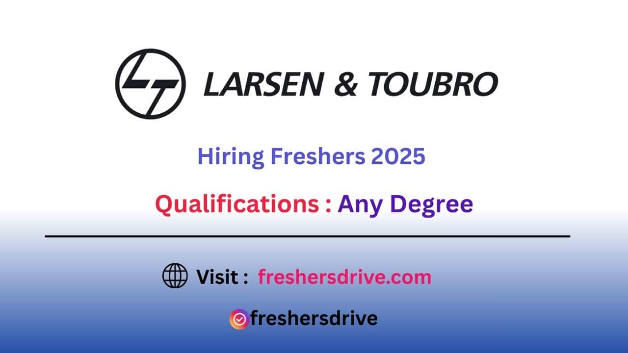 L&T Hiring Freshers 2025 for IT Diploma Engineer Trainee in Mumbai