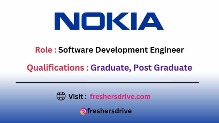 Nokia Off Campus Drive 2025 Software Development Engineer
