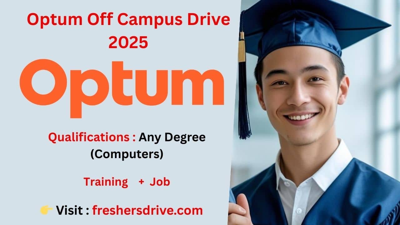 Optum Off Campus Drive 2025 – Software Engineer Hiring for Freshers
