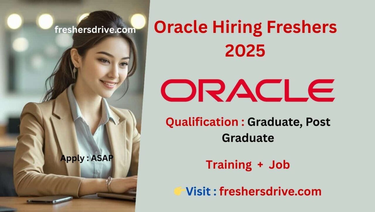 Oracle Hiring 2025 – Technical Analyst Support Job Opening in India