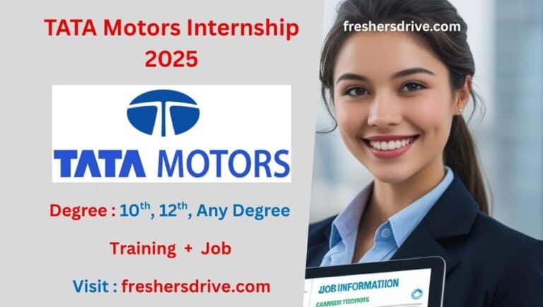 TATA Motors Internship 2025 for Freshers Across India – Apply Online