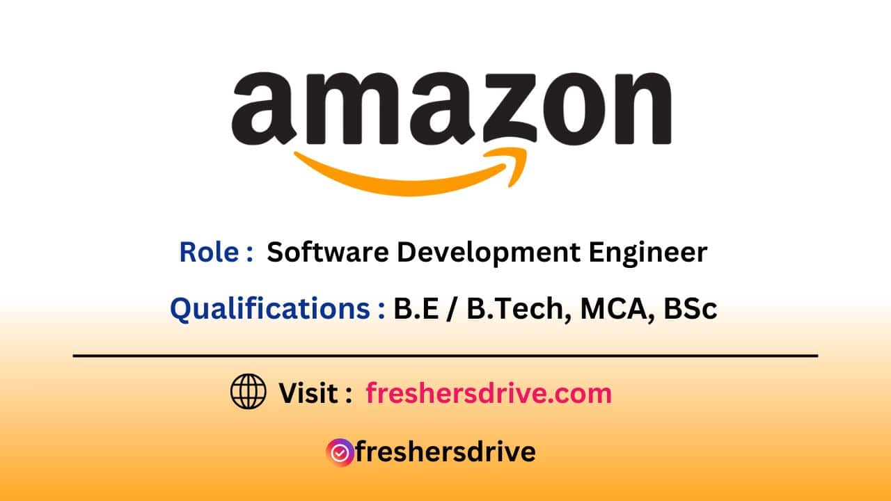 Amazon Off Campus Jobs 2025 opportunities at Amazon Bangalore